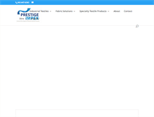 Tablet Screenshot of prestige-impex.com